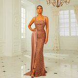 Women dress Party One Word Shoulder Bag Hip Bridesmaid Dress