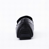 Men's Fish-Pattern Leather Business Casual Shoes