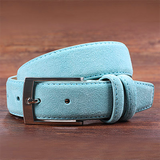 Women belt New Fashion Genuine Leather Suede Men Cowhide Belt Luxury Brand Brushed Metal Pin Buckle