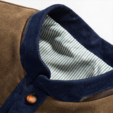 Men's Slim Patchwork Zip-Up Casual Sports Jacket