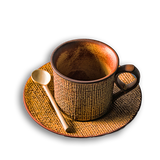 Stoneware Handmade Coffee Mug — Artisan Rustic Drinkware
