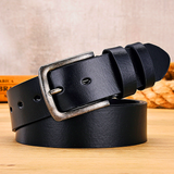 Men belt retro men's leather belt top layer cowhide