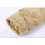 Men's Hooded Winter Parka — Thick Cotton Insulated
