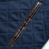 Men's Slim Patchwork Zip-Up Casual Sports Jacket