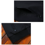 Men windproof jacket casual sports outdoor all-match breathable printed top