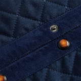 Men's Slim Patchwork Zip-Up Casual Sports Jacket