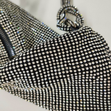 Women's Luxury Diamond Underarm Bag — Rhinestone Embellished Shoulder Bag