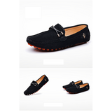 Men shoes Loafers Men Casual Fashion Suede Men Shoes Lightweight Soft Genuine Leather Moccasins Slip on Driving Shoes for Men