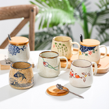 Underglaze Ceramic Mug — Hand-Painted Artisan Coffee Mug
