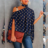 Women Tunic Doll Sleeve Printed  women Shirt tunic
