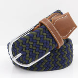 Breathable Canvas Woven Belt — Casual Fabric Waist Belt