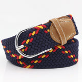 Breathable Canvas Woven Belt — Casual Fabric Waist Belt