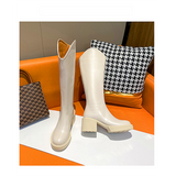 Women shoes western cowboy knight boots high heel boots tall