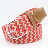 Breathable Canvas Woven Belt — Casual Fabric Waist Belt