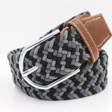 Breathable Canvas Woven Belt — Casual Fabric Waist Belt