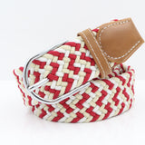 Breathable Canvas Woven Belt — Casual Fabric Waist Belt