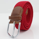 Breathable Canvas Woven Belt — Casual Fabric Waist Belt