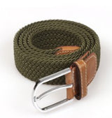 Breathable Canvas Woven Belt — Casual Fabric Waist Belt