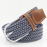 Breathable Canvas Woven Belt — Casual Fabric Waist Belt