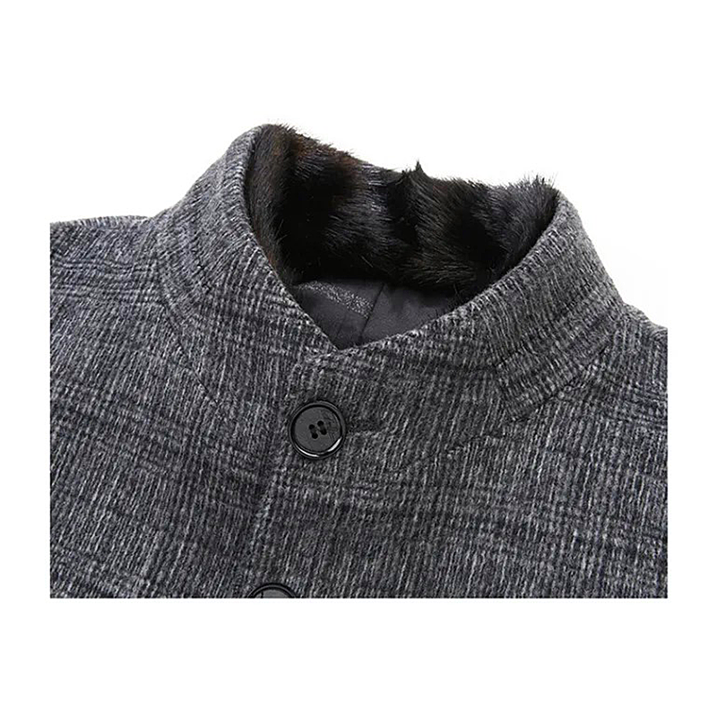 Men Thick Woolen Coat