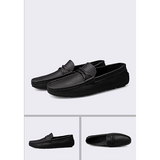 Men new style genuine leather shoes soft sole soft leather slip-on men's casual leather shoes