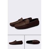 Men new style genuine leather shoes soft sole soft leather slip-on men's casual leather shoes