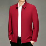 Lapel Business Jacket For Middle-Aged Men