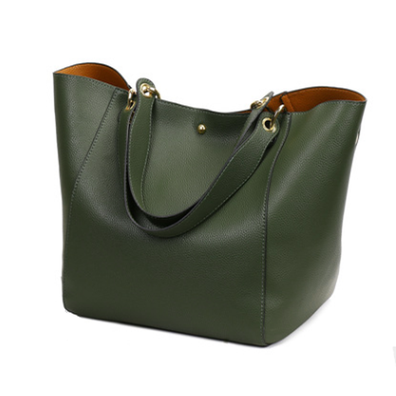 Satchel Faux Leather Handbag