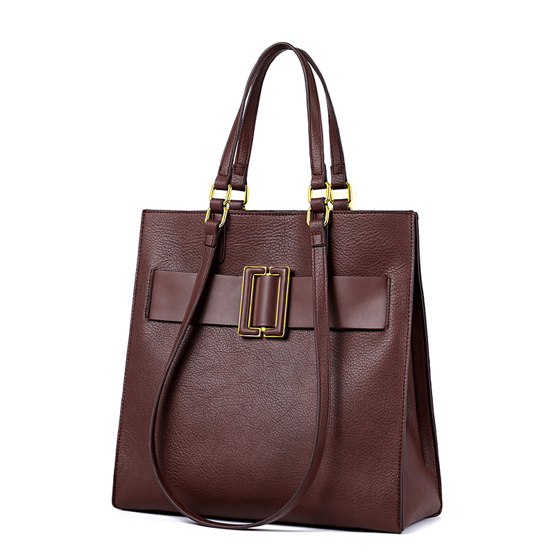 Satchel Faux Leather Handbag