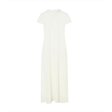 Round-neck Heavily Embellished Beaded Straight-cut Short-sleeve Dress