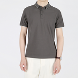 Summer Leisure Casual Lapel Short Sleeve T-shirt