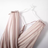 Womens Fashionable Western-style Silk Dress