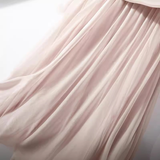 Womens Fashionable Western-style Silk Dress