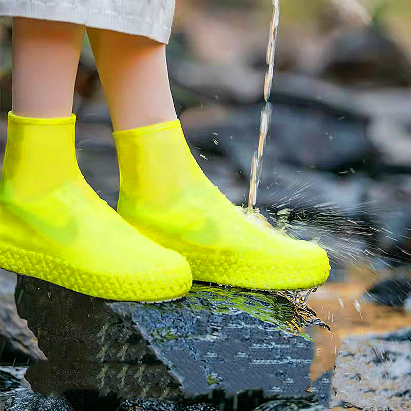 Men/women shoes cover Rain Thickened Wear-resistant Water Shoe Cover Outdoor One Size One Size Shoe Cover