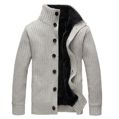 Men sweater coats winter warm shirt thick jacket man coat