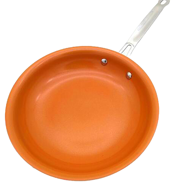 Copper frying pan