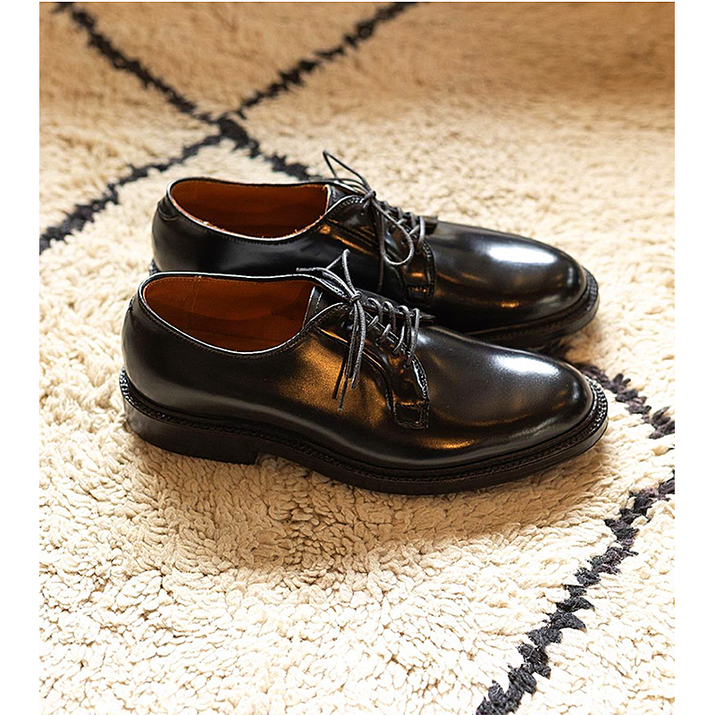 Men shoes American vintage business casual leather shoes men's formal wear genuine leather British derby shoes groom wedding shoes