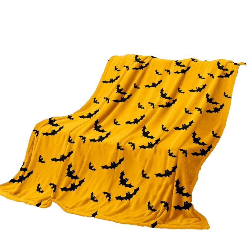 Happy Halloween Flannel Blanket