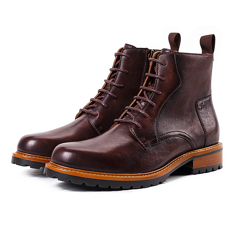 Men boots High-top Boots Autumn And Winter Martin Boots Casual Short Boots Leather