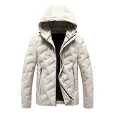 2022 winter Men's quality style men's down new teen trend short hooded down jacket