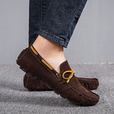 Leather Shoes Men Loafers Shoes High QualitySlip-On Loafers Comfortable Soft Driving Shoe Men Shoes