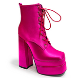 Women shoes thick-soled boots explosive super high heel block heel fashion mid-barrel boots 15cm