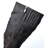 Men shoes Bambi Dillon's new leather high-top riding boots men's cowhide boots men's heightened British tooling boots men's Martin boots