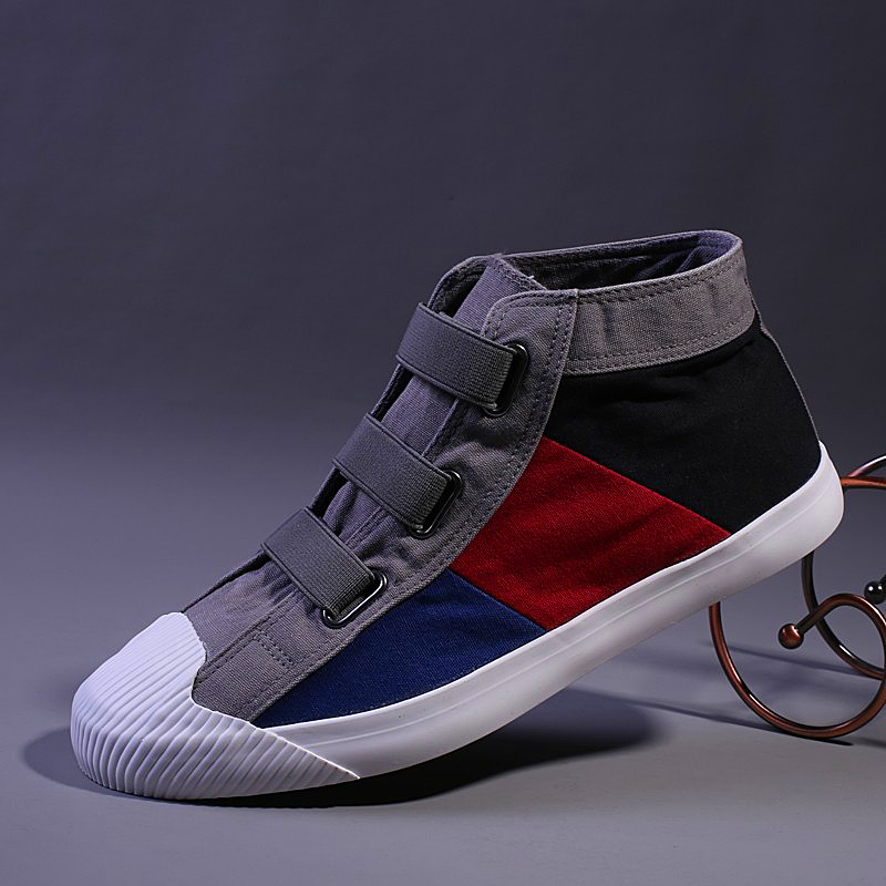 Retro Men retro High Colors Top Causal New Slip On Loafers Joggers Sneakers Male Trainers Shoes