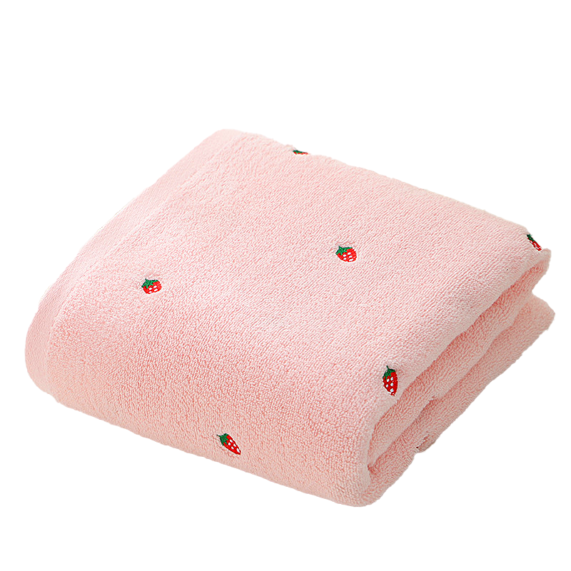 Strawberry organic towels